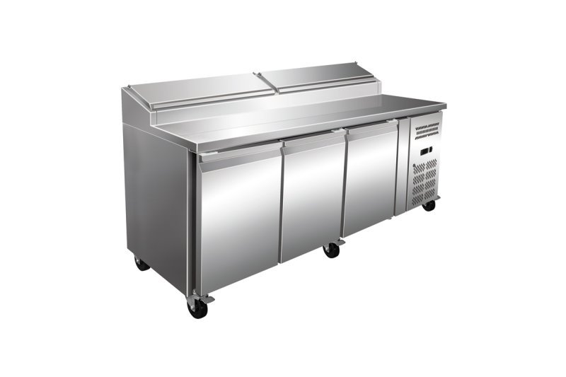 SALAD COUNTER 3 DOOR 1800 BLUELINE - SALAD DISPLAYS & SALAD COUNTERS Kenya